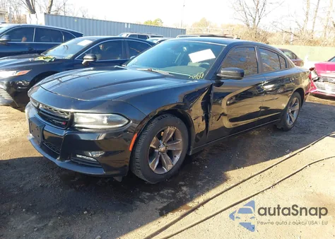 2016 Dodge Charger Sxt из США, поврежденный, VIN 2C3CDXHG9GH276487
